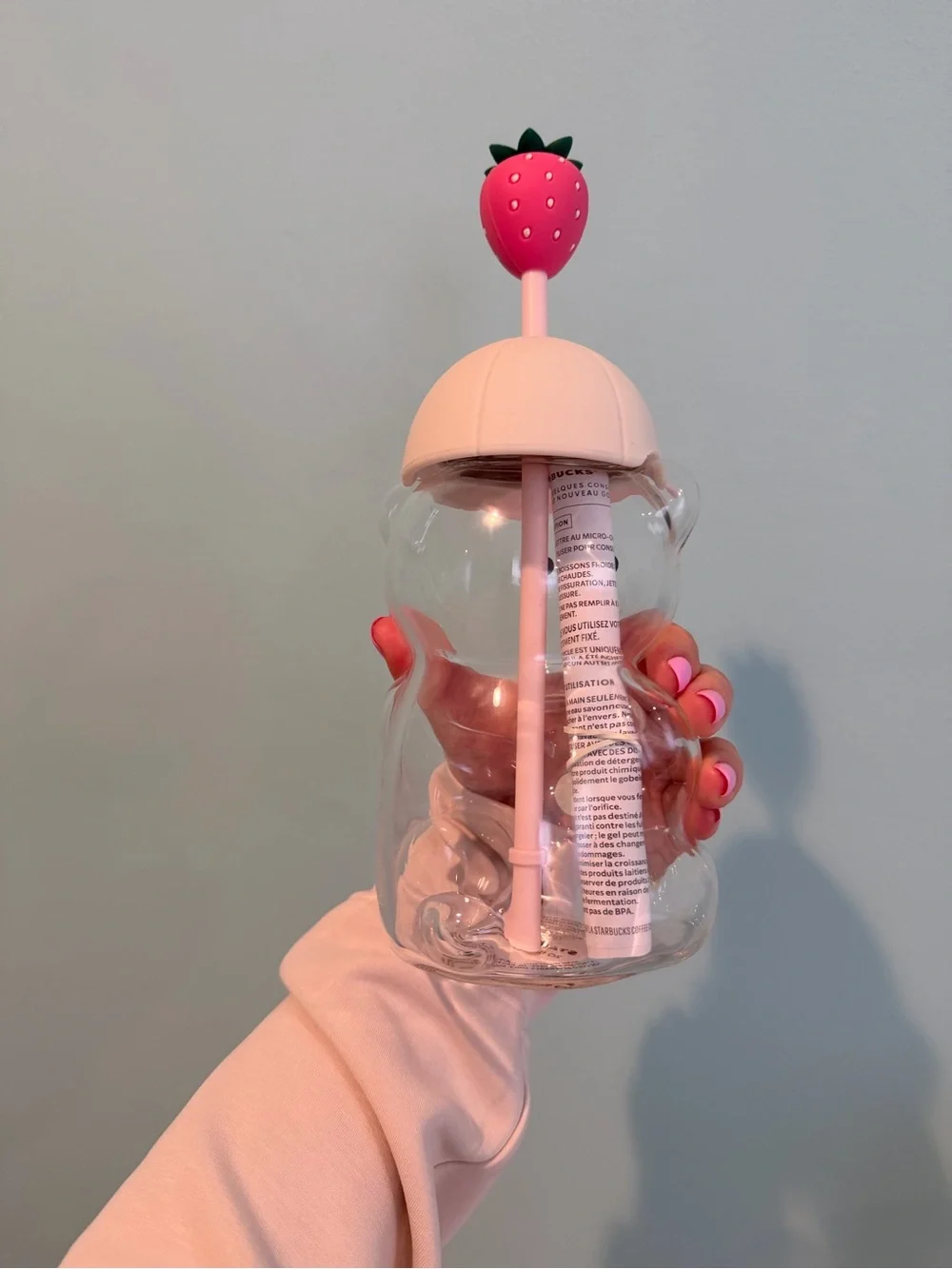 Starbucks Pink Strawberry Bearista (New in box!)